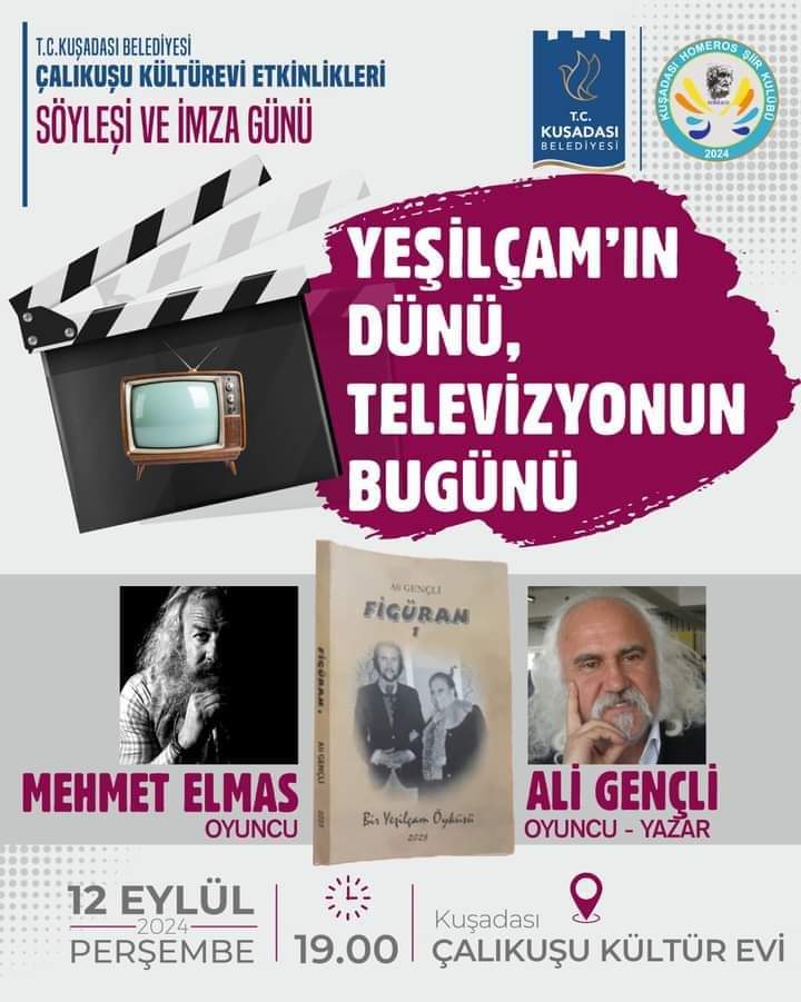 Kuşadası'nda Yeşilçam'a Nostaljik Bir Yolculuk: Ali Gençli ve Mehmet Elmas'tan Unutulmaz Anılar