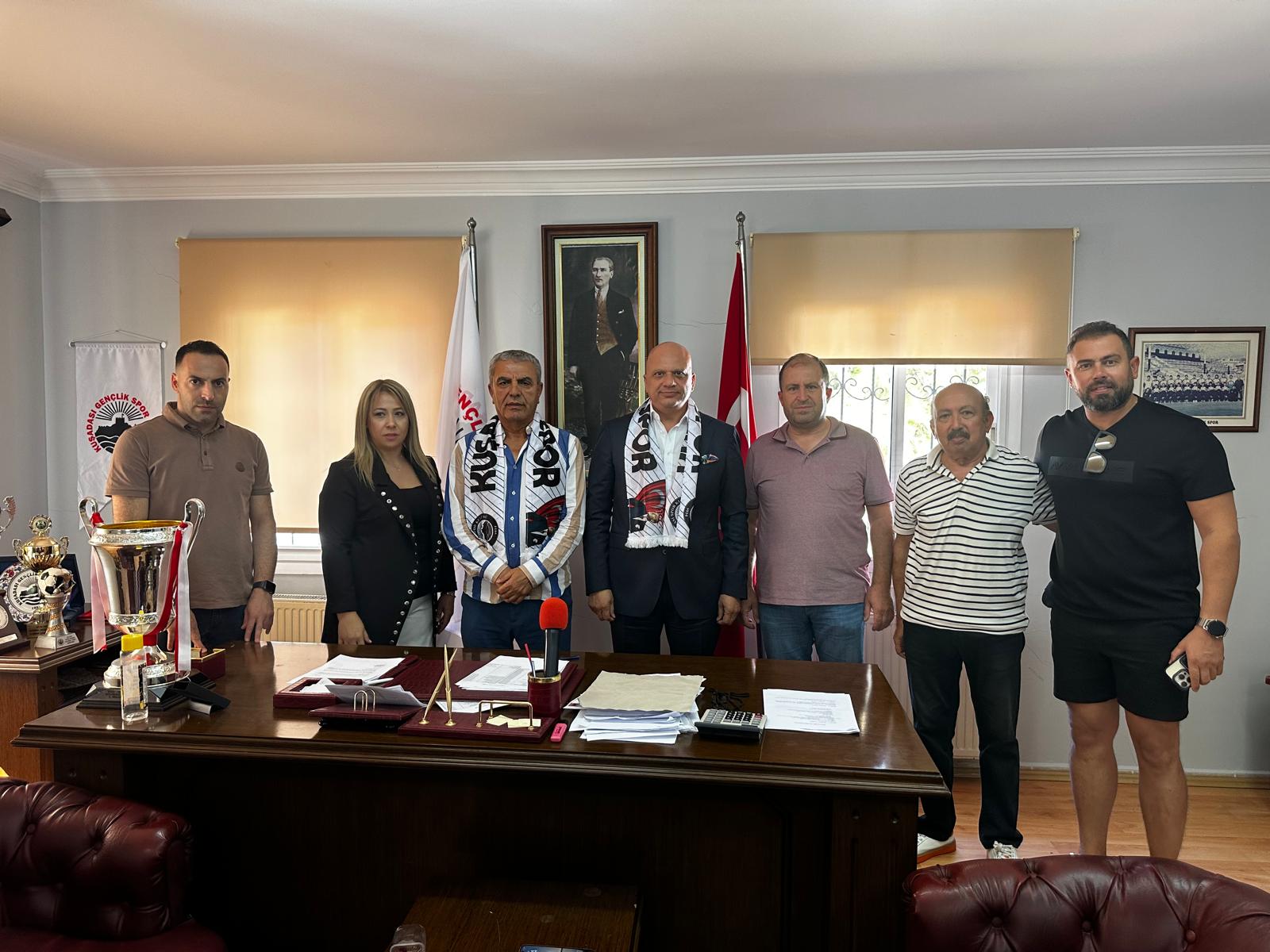 Kuşadasıspor'a Büyük Destek: Haluk Gemici Sırt Sponsoru Oldu